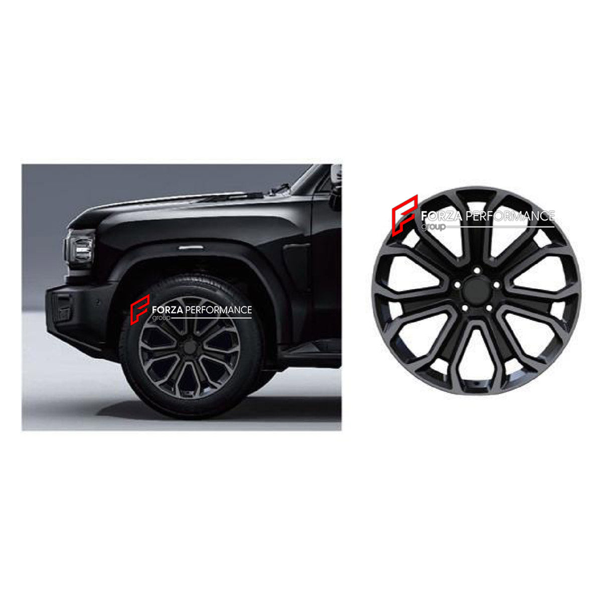 20 INCH FORGED WHEELS RIMS for JETOUR T2 TRAVELLER 2024+

We manufacture premium quality forged wheels rims for Jetour T2 Traveller 2024+ in any design, size, color.

WHEEL SIZE:

Front: 20 x 9 ET 25
Rear: 20 x 9 ET 15
PCD: 5 x 108
CB: 60.1
Finish: Machined Face With Gloss Black
Material: 6061-T6 Forged Aluminum
THIS WHEEL DESIGN CAN BE CUSTOM-MADE FOR YOUR CAR IN ANY SIZE AND COLOR OPTIONS
Available in monoblock, 2-piece, 3-piece, duoblock, beadlock
3D wheel renderings are provided according to the exact d