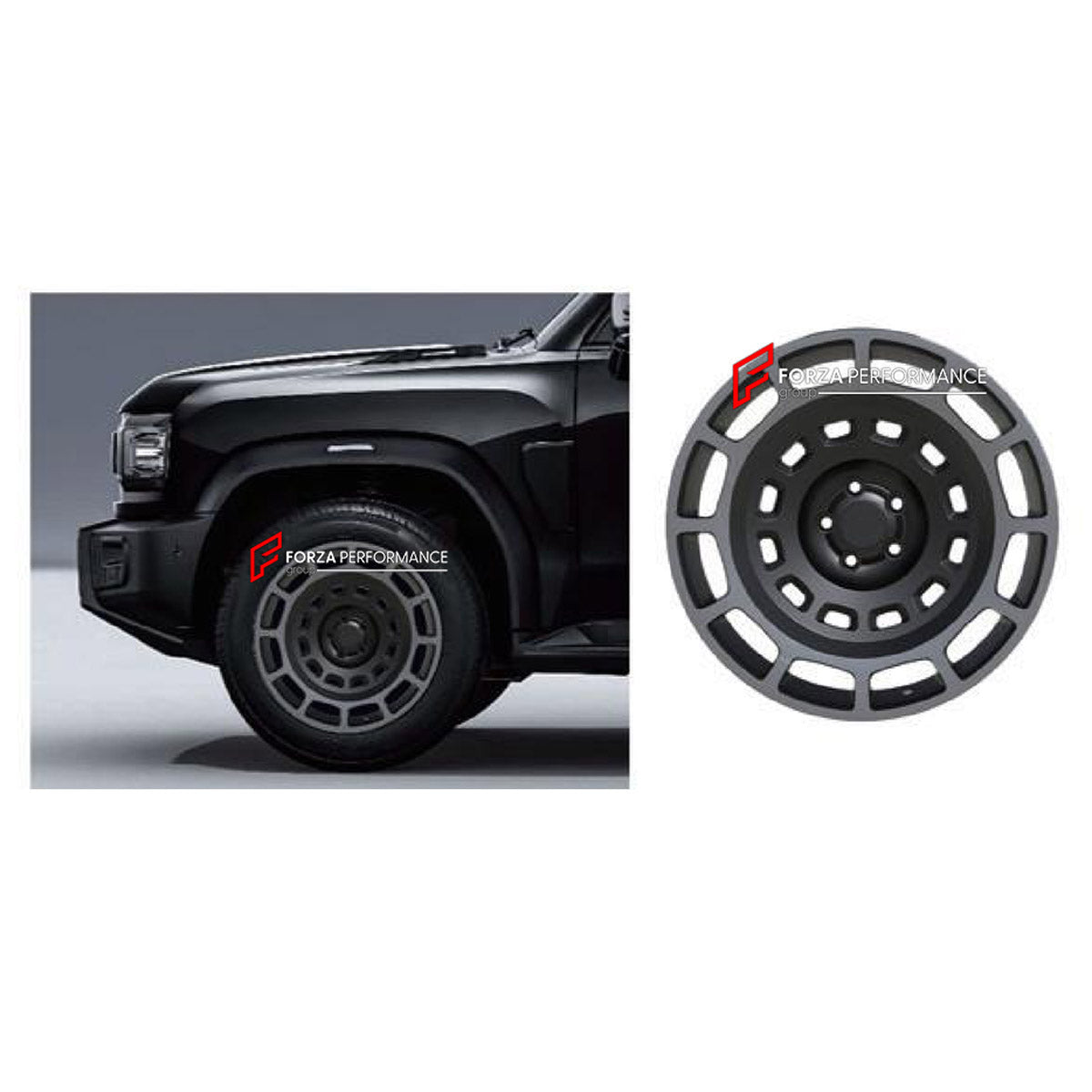 20 INCH FORGED WHEELS RIMS for JETOUR T2 TRAVELLER 2024+

We manufacture premium quality forged wheels rims for Jetour T2 Traveller 2024+ in any design, size, color.

WHEEL SIZE:

Front: 20 x 9 ET 25
Rear: 20 x 9 ET 15
PCD: 5 x 108
CB: 60.1
Finish: Matte Black With Satin Grey
Material: 6061-T6 Forged Aluminum
THIS WHEEL DESIGN CAN BE CUSTOM-MADE FOR YOUR CAR IN ANY SIZE AND COLOR OPTIONS
Available in monoblock, 2-piece, 3-piece, duoblock, beadlock
3D wheel renderings are provided according to the exact dime