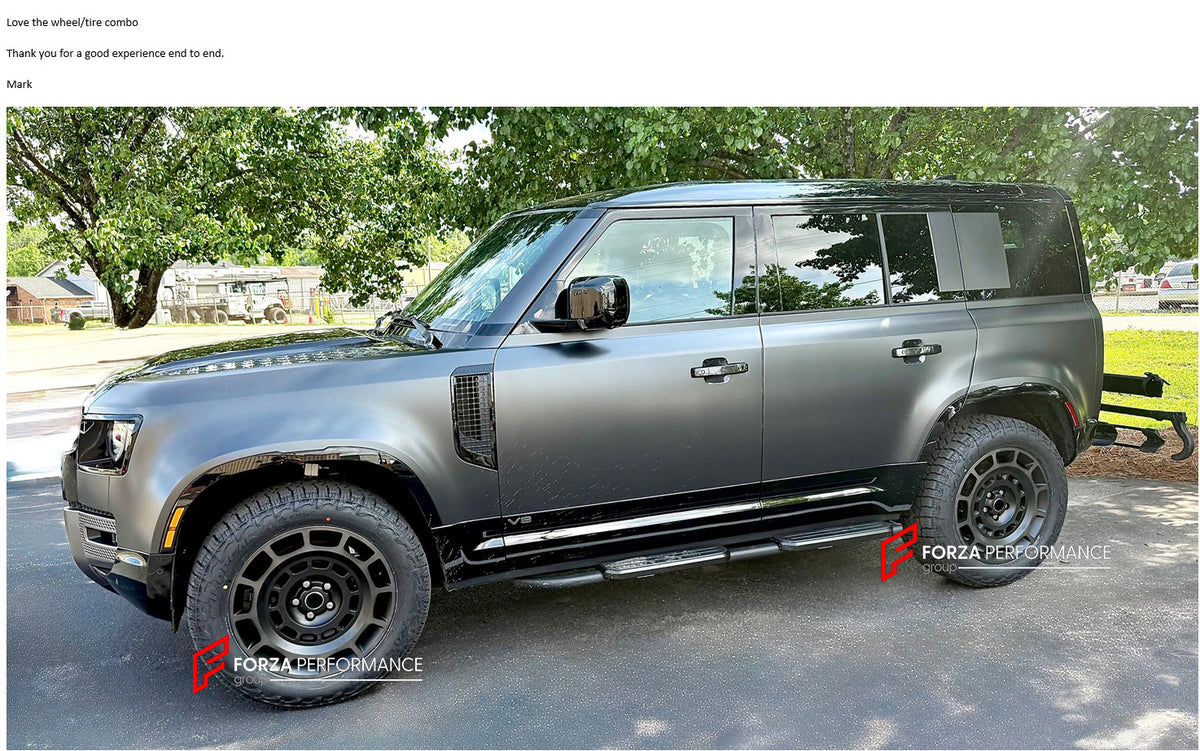 Land Rover Defender Rims Black 20 INCH FORGED WHEELS RIMS for LAND ROVER DEFENDER 110 OCTA 2025