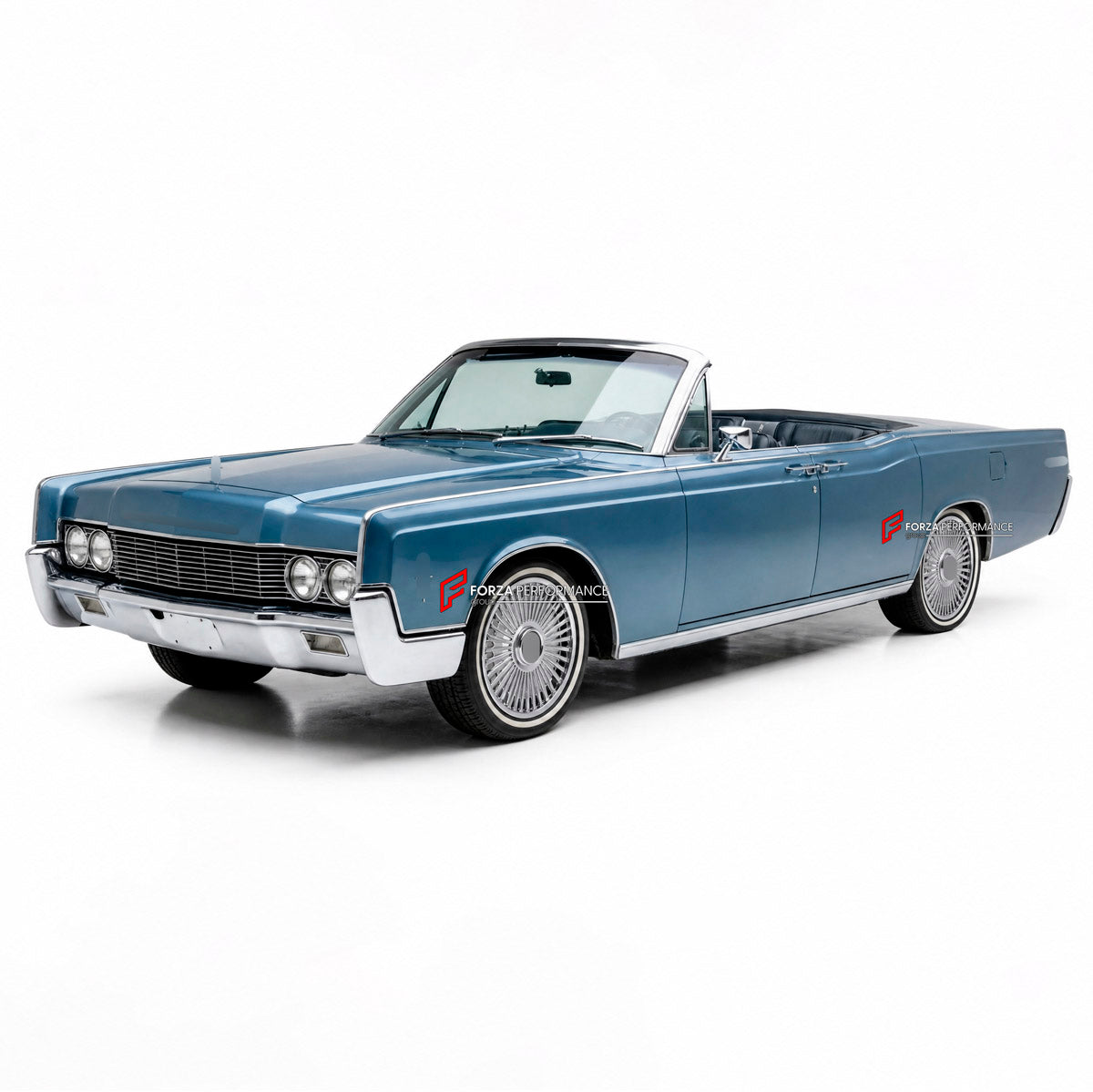 We manufacture premium quality forged wheels rims for Lincoln Continental IV 1961 - 1969 in any design, size, color.

WHEEL SIZE:

Front: 20 x 8.5 ET 6
Rear: 20 x 8.5 ET 6
PCD: 5 x 127
CB: 72.6
Finish: Chrome
Material: 6061-T6 Forged Aluminum
THIS WHEEL DESIGN CAN BE CUSTOM-MADE FOR YOUR CAR IN ANY SIZE AND COLOR OPTIONS
Available in monoblock, 2-piece, 3-piece, duoblock, beadlock
3D wheel renderings are provided according to the exact dimensions and specifications requested by the client, ensuring proper f
