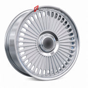 We manufacture premium quality forged wheels rims for Lincoln Continental IV 1961 - 1969 in any design, size, color.

WHEEL SIZE:

Front: 20 x 8.5 ET 6
Rear: 20 x 8.5 ET 6
PCD: 5 x 127
CB: 72.6
Finish: Chrome
Material: 6061-T6 Forged Aluminum
THIS WHEEL DESIGN CAN BE CUSTOM-MADE FOR YOUR CAR IN ANY SIZE AND COLOR OPTIONS
Available in monoblock, 2-piece, 3-piece, duoblock, beadlock
3D wheel renderings are provided according to the exact dimensions and specifications requested by the client, ensuring proper f