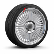We manufacture premium quality forged wheels rims for Lincoln Continental IV 1961 - 1969 in any design, size, color.

WHEEL SIZE:

Front: 20 x 8.5 ET 6
Rear: 20 x 8.5 ET 6
PCD: 5 x 127
CB: 72.6
Finish: Chrome
Material: 6061-T6 Forged Aluminum
THIS WHEEL DESIGN CAN BE CUSTOM-MADE FOR YOUR CAR IN ANY SIZE AND COLOR OPTIONS
Available in monoblock, 2-piece, 3-piece, duoblock, beadlock
3D wheel renderings are provided according to the exact dimensions and specifications requested by the client, ensuring proper f