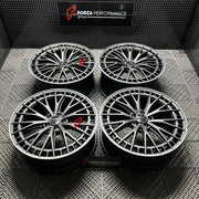 20 INCH FORGED WHEELS RIMS for MERCEDES BENZ CLE300 W236 2025 custom fit A2544011400 A2544011500 black matt high-sheen