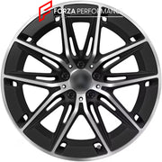 20 INCH FORGED WHEELS RIMS for MERCEDES-BENZ E53 AMG W214 S214 2025 custom fit OEM 5 double spokes black matte