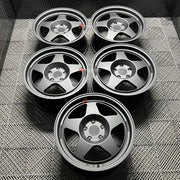 We manufactured premium quality forged wheels rims for our client's Mercedes-Benz G CLASS G55 W463 2010 with the following specifications:

WHEEL SIZE:

Front: 20 x 9.5 ET 25
Rear: 20 x 9.5 ET 25
PCD: 5 x 130
CB: 84.1
Weight: 14.4 kg ( 31.74 lbs )
Finish: Matte Black
Material: 6061-T6 Forged Aluminum
THIS WHEEL DESIGN CAN BE CUSTOM-MADE FOR YOUR CAR IN ANY SIZE AND COLOR OPTIONS
Available in monoblock, 2-piece, 3-piece, duoblock, beadlock
3D wheel renderings are provided according to the exact dimensions an