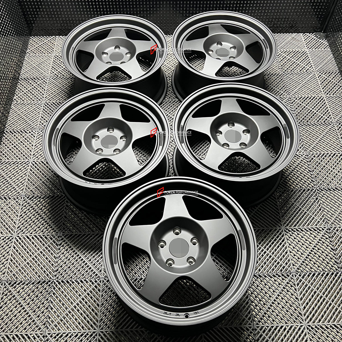 We manufactured premium quality forged wheels rims for our client's Mercedes-Benz G CLASS G55 W463 2010 with the following specifications:

WHEEL SIZE:

Front: 20 x 9.5 ET 25
Rear: 20 x 9.5 ET 25
PCD: 5 x 130
CB: 84.1
Weight: 14.4 kg ( 31.74 lbs )
Finish: Matte Black
Material: 6061-T6 Forged Aluminum
THIS WHEEL DESIGN CAN BE CUSTOM-MADE FOR YOUR CAR IN ANY SIZE AND COLOR OPTIONS
Available in monoblock, 2-piece, 3-piece, duoblock, beadlock
3D wheel renderings are provided according to the exact dimensions an