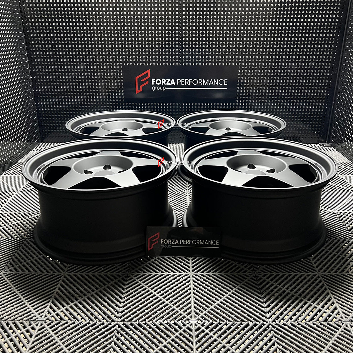 We manufactured premium quality forged wheels rims for our client's Mercedes-Benz G CLASS G55 W463 2010 with the following specifications:

WHEEL SIZE:

Front: 20 x 9.5 ET 25
Rear: 20 x 9.5 ET 25
PCD: 5 x 130
CB: 84.1
Weight: 14.4 kg ( 31.74 lbs )
Finish: Matte Black
Material: 6061-T6 Forged Aluminum
THIS WHEEL DESIGN CAN BE CUSTOM-MADE FOR YOUR CAR IN ANY SIZE AND COLOR OPTIONS
Available in monoblock, 2-piece, 3-piece, duoblock, beadlock
3D wheel renderings are provided according to the exact dimensions an