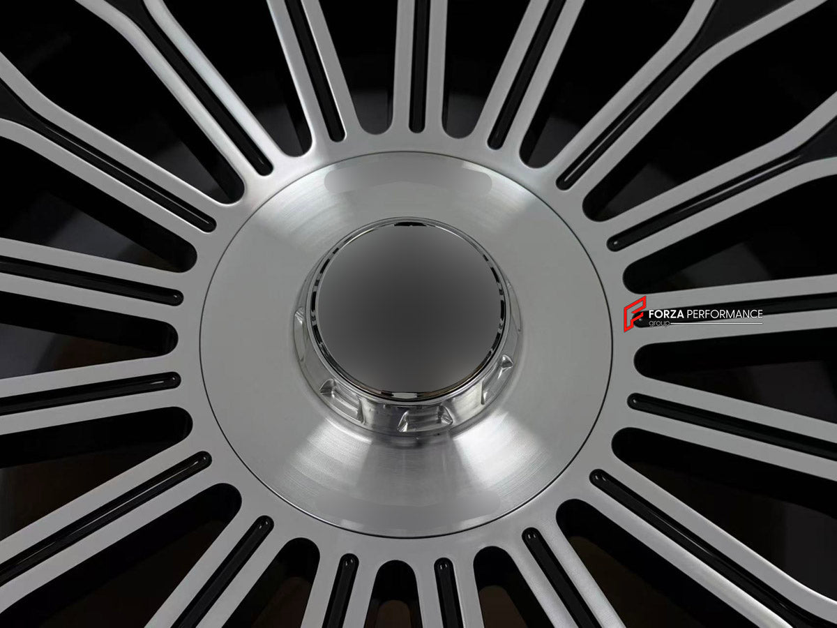 We manufacture premium quality forged wheels rims for Mercedes Benz Maybach S-Class 2026 Z223 in any design, size, color.

WHEEL SIZE:

Front: 20 x 8.5 ET 28
Rear: 20 x 9.5 ET 28
PCD: 5 x 112
CB: 66.5
Finish: Gloss Black Machined Face
Material: 6061-T6 Forged Aluminum


THIS WHEEL DESIGN CAN BE CUSTOM-MADE FOR YOUR CAR IN ANY SIZE AND COLOR OPTIONS
Available in monoblock, 2-piece, 3-piece, duoblock, beadlock
3D wheel renderings are provided according to the exact dimensions and specifications requested by t