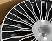 We manufacture premium quality forged wheels rims for Mercedes Benz Maybach S-Class 2026 Z223 in any design, size, color.

WHEEL SIZE:

Front: 20 x 8.5 ET 28
Rear: 20 x 9.5 ET 28
PCD: 5 x 112
CB: 66.5
Finish: Gloss Black Machined Face
Material: 6061-T6 Forged Aluminum


THIS WHEEL DESIGN CAN BE CUSTOM-MADE FOR YOUR CAR IN ANY SIZE AND COLOR OPTIONS
Available in monoblock, 2-piece, 3-piece, duoblock, beadlock
3D wheel renderings are provided according to the exact dimensions and specifications requested by t
