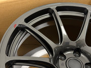 We manufactured premium quality forged wheels rims for our client's Nissan GT-R R35 2016 - 2023 with the following specifications:

WHEEL SIZE:

Front: 20 x 10 ET 40
Rear: 20 x 10.5 ET 25
PCD: 5 x 114.3
CB: 66.1
Finish: Gloss Black
Material: 6061-T6 Forged Aluminum
THIS WHEEL DESIGN CAN BE CUSTOM-MADE FOR YOUR CAR IN ANY SIZE AND COLOR OPTIONS
Available in monoblock, 2-piece, 3-piece, duoblock, beadlock
3D wheel renderings are provided according to the exact dimensions and specifications requested by the cl