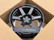 FORGED WHEELS RIMS FOR PORSCHE 718 BOXSTER EV 2027+ Forza Performance custom fit buy RAYS VOLK RACING TE37 SAGA S-PLUS