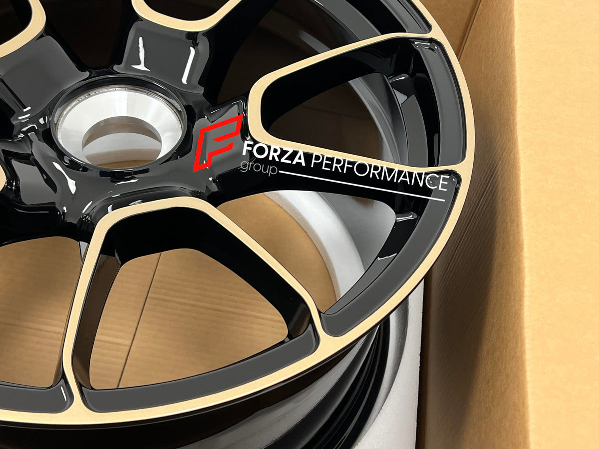 20 INCH FORGED WHEELS RIMS for PORSCHE 911 991.1 TURBO S 2014 custom fit buy OEM PORSCHE 992 TURBO S style design wheels