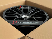 20 INCH FORGED WHEELS RIMS for PORSCHE 911 991.1 TURBO S 2016 custom fit OEM WEISSACH 992 GT3RS