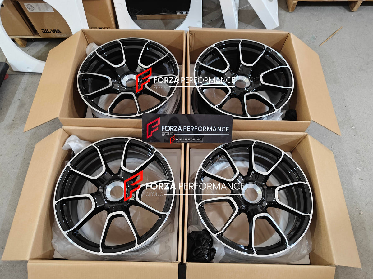 20 INCH FORGED WHEELS RIMS for PORSCHE 911 997.2 2013 Forza Performance custom fit buy OEM PORSCHE 992 TURBO S STYLE DESIGN WHEELS
