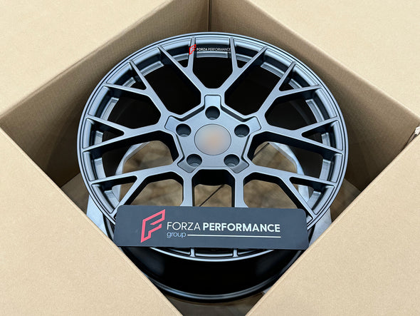 FORZA PERFORMANCE 20 INCH FORGED WHEELS RIMS for PORSCHE CAYENNE 9Y0 2018 custom fit OEM CAYENNE GTS