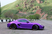 We manufacture premium quality forged wheels rims for PORSCHE CAYMAN 987 2011 in any design, size, color.

Wheels sizes:

Front: 20 x 8.5 ET 44

Rear: 20 x 10 ET 40

Finishing: Black Satin Matte