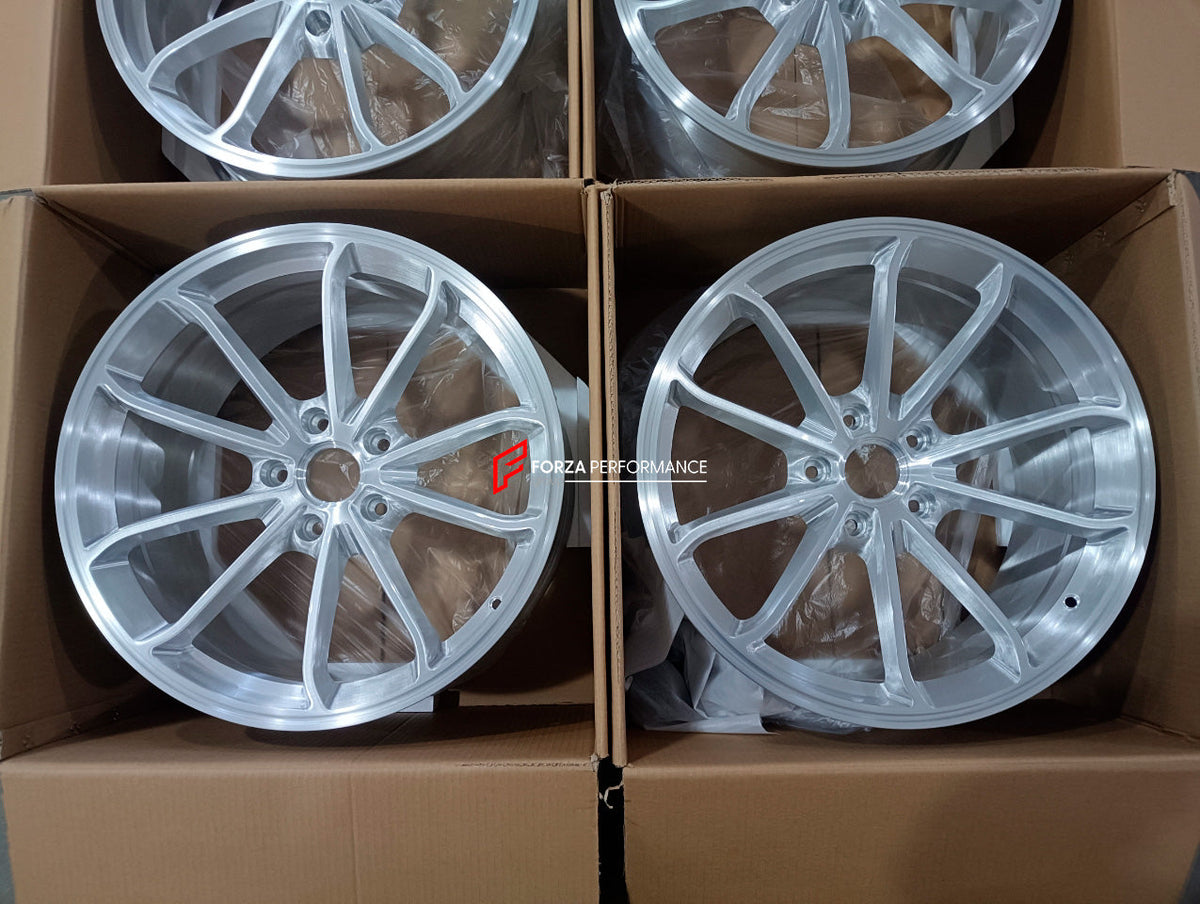 FORGED WHEELS RIMS FOR PORSCHE 718 BOXSTER EV 2027+ Forza Performance custom fit buy OEM PORSCHE GT4 WHEELS