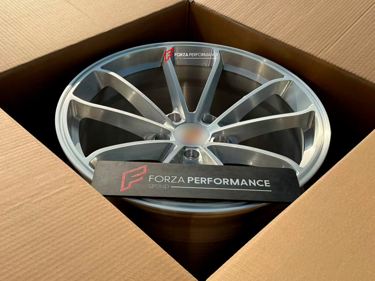 FORGED WHEELS RIMS FOR PORSCHE 718 BOXSTER EV 2027+ Forza Performance custom fit buy OEM PORSCHE GT4 WHEELS