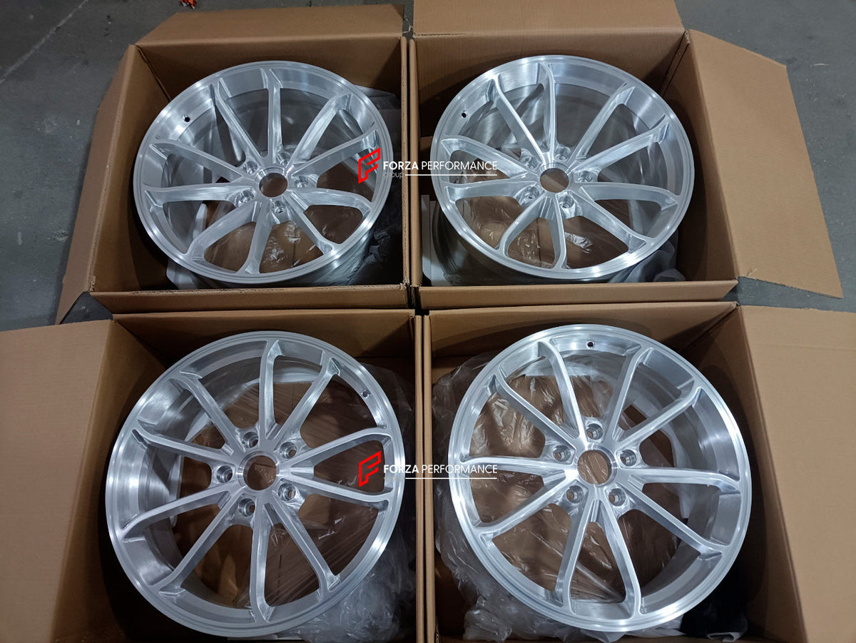 FORGED WHEELS RIMS FOR PORSCHE 718 BOXSTER EV 2027+ Forza Performance custom fit buy OEM PORSCHE GT4 WHEELS