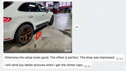 20 INCH FORGED WHEELS RIMS for PORSCHE MACAN I 95B.2 2023  custom fit VOSSEN HF-5 wheels buy