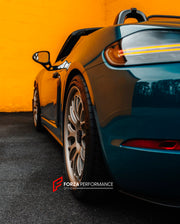 We manufacture premium quality forged wheels for PORSCHE SPYDER 718 RS 2023+&nbsp;in any design, size, color.

THIS WHEEL DESIGN CAN BE CUSTOM-MADE FOR YOUR CAR IN ANY SIZE AND COLOR OPTIONS
Available in monoblock, 2-piece, 3-piece, duoblock, beadlock
3D wheel renderings are provided according to the exact dimensions and specifications requested by the client, ensuring proper fitment for their car prior to production

OPTIONS:&nbsp;

Brushed, polished, chrome, dual-color, milled face&nbsp;&nbsp;
Floating sp