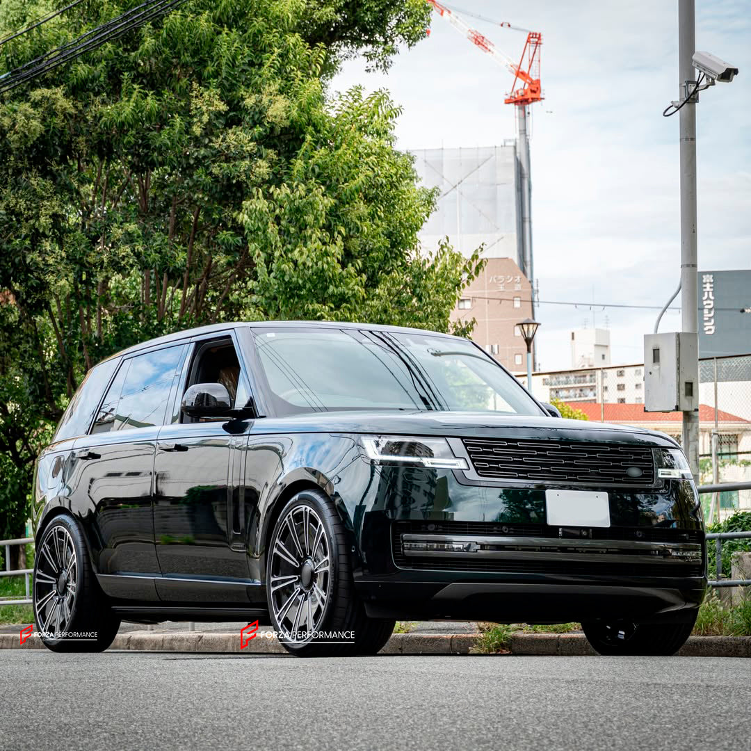 We manufacture premium quality forged wheels for RANGE ROVER AUTOBIOGRAPHY V I460 2021 - 2026&nbsp;in any design, size, color.

THIS WHEEL DESIGN CAN BE CUSTOM-MADE FOR YOUR CAR IN ANY SIZE AND COLOR OPTIONS
Available in monoblock, 2-piece, 3-piece, duoblock, beadlock
3D wheel renderings are provided according to the exact dimensions and specifications requested by the client, ensuring proper fitment for their car prior to production

OPTIONS:&nbsp;

Brushed, polished, chrome, dual-color, milled face&nbsp;&