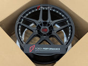 20 INCH FORGED WHEELS RIMS for TESLA MODEL S REFRESH 2022 custom fit ANRKY RS6.2 STYLE WHEELS