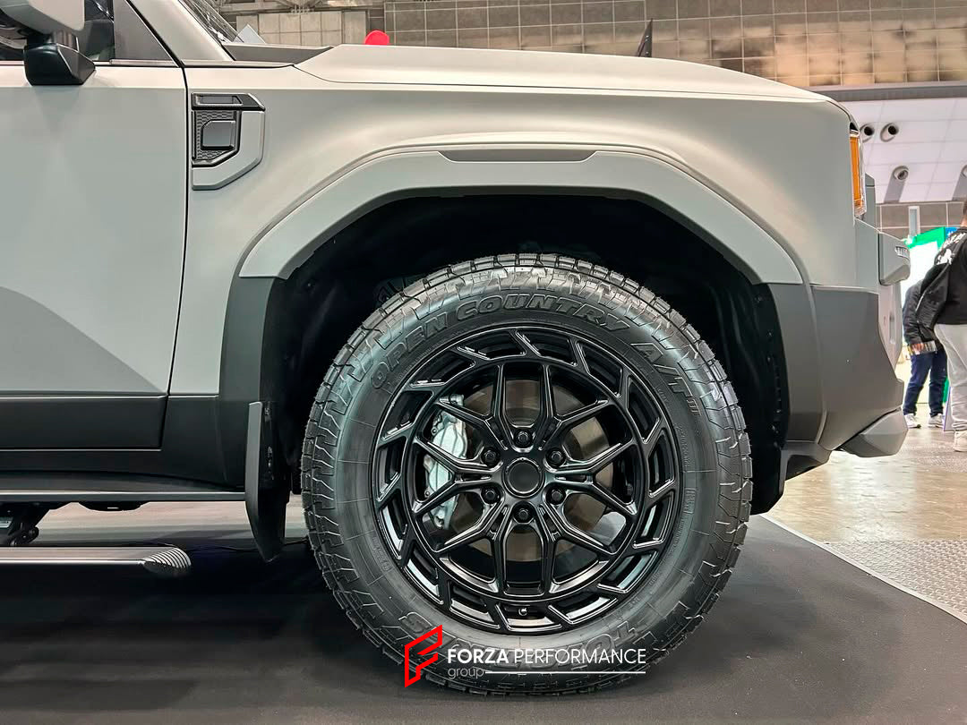 We manufacture premium quality forged wheels for TOYOTA LAND CRUISER PRADO 250 2023 - 2026&nbsp;in any design, size, color.

THIS WHEEL DESIGN CAN BE CUSTOM-MADE FOR YOUR CAR IN ANY SIZE AND COLOR OPTIONS
Available in monoblock, 2-piece, 3-piece, duoblock, beadlock
3D wheel renderings are provided according to the exact dimensions and specifications requested by the client, ensuring proper fitment for their car prior to production

OPTIONS:&nbsp;

Brushed, polished, chrome, dual-color, milled face&nbsp;&nbs