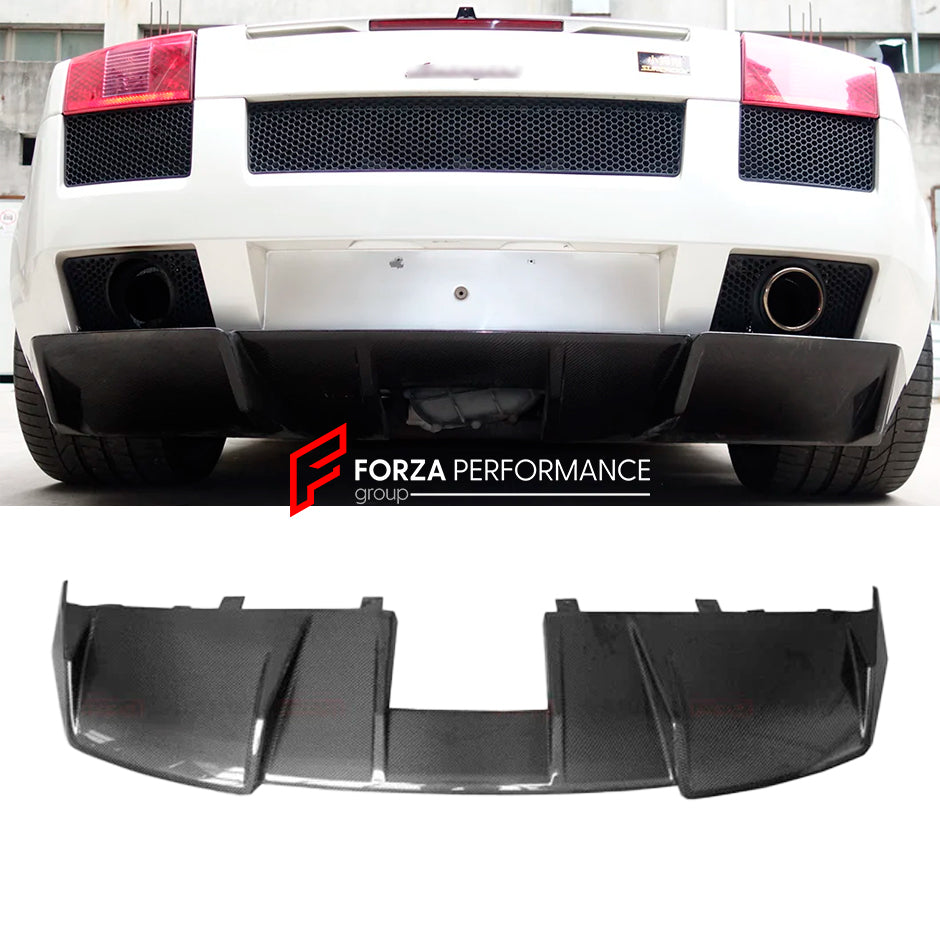 AUTHENTIC DARWINPRO CARBON REAR DIFFUSER for LAMBORGHINI GALLARDO 2004 - 2008

Set includes:

Rear Diffuser

Material: Carbon Fiber

Note: Professional installation is required.

Why “Contact Us for Pricing”?

We don’t display fixed prices because our goal is to offer you the most competitive deal possible. Product costs often decrease over time, and by requesting a quote, you’ll receive our most up-to-date price on market.

SECURED PAYMENT METHODS&nbsp;
PayPal (+4.4% fee)
Visa / Mastercard / American Expre