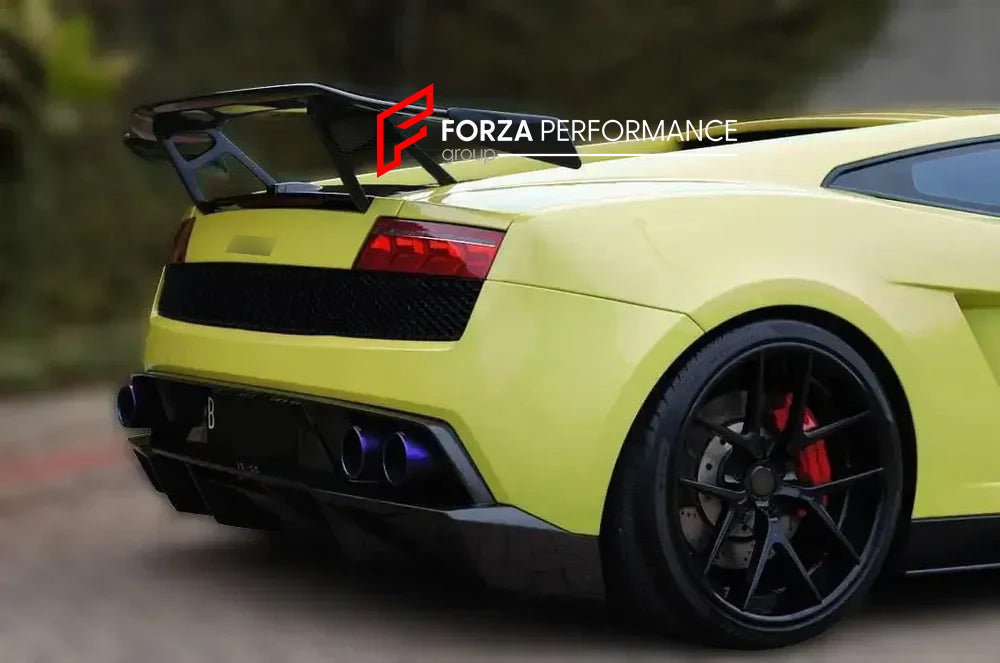 Gallardo Rear Lp CARBON REAR SPOILER WING for LAMBORGHINI GALLARDO LP550 LP560 LP570 ...