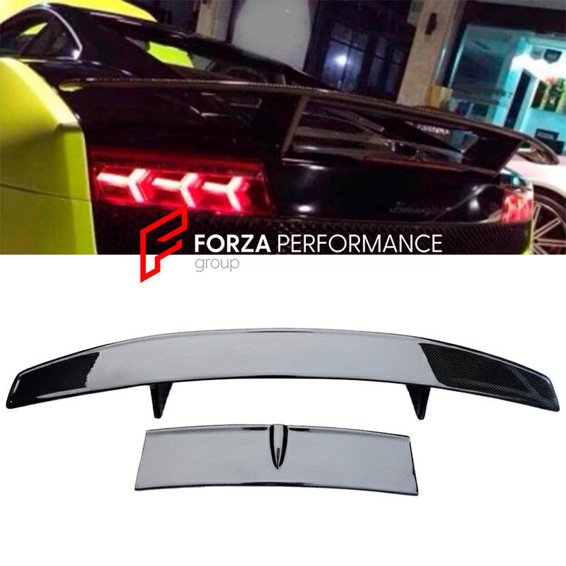 CARBON REAR WING SPOILER for LAMBORGHINI GALLARDO LP550 LP560 LP570 2003 - 2014