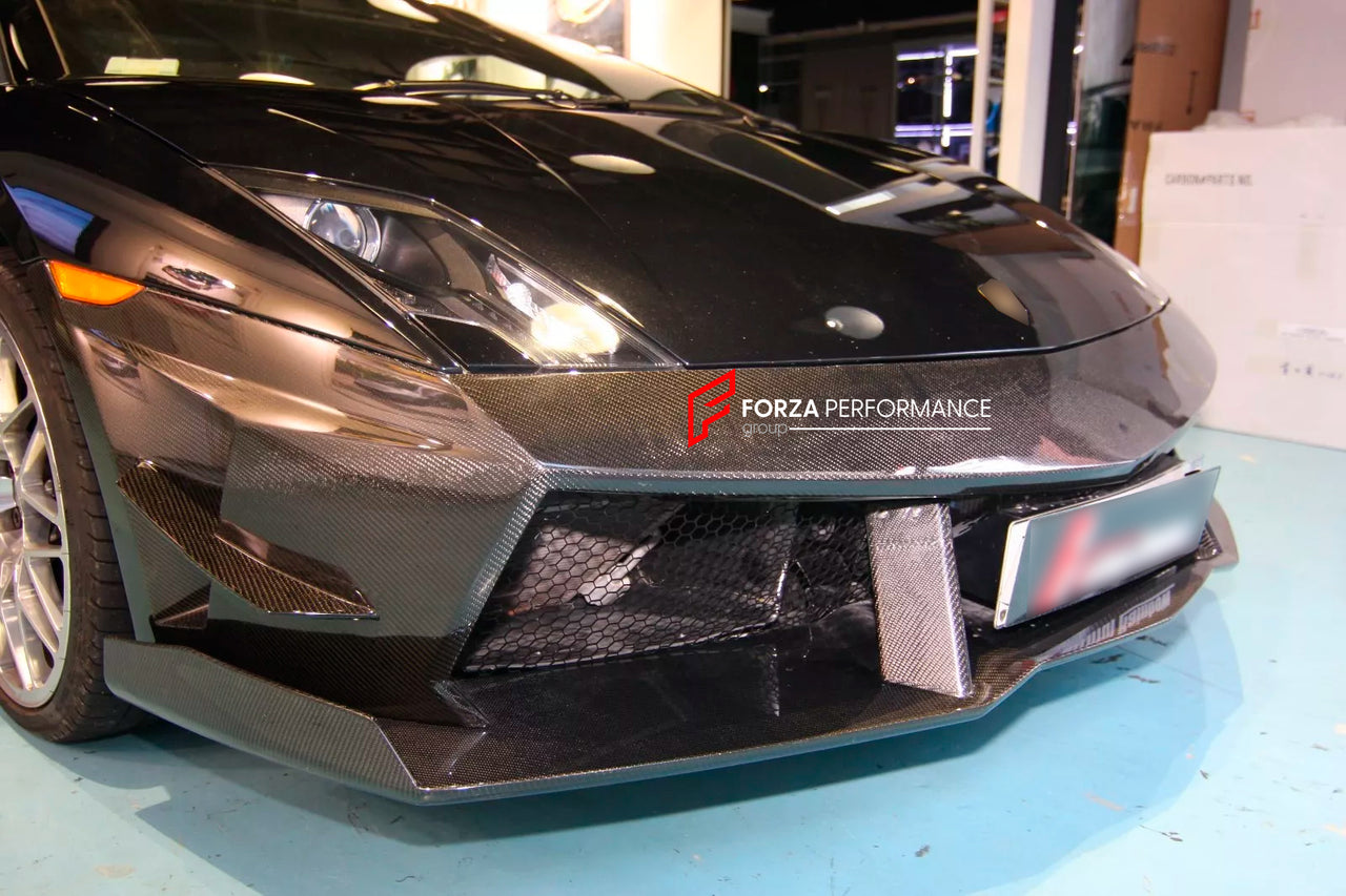CARBON FRONT BUMPER &nbsp;for LAMBORGHINI GALLARDO LP550 LP560 LP570 LP570-4 2008 - 2014&nbsp;

Set includes:

Front&nbsp;Bumper w / Canard

Material: Carbon Fiber

Note: Professional installation is required.

Why “Contact Us for Pricing”?

We don’t display fixed prices because our goal is to offer you the most competitive deal possible. Product costs often decrease over time, and by requesting a quote, you’ll receive our most up-to-date price on market.

SECURED PAYMENT METHODS&nbsp;
PayPal (+4.4% fee)
Vi
