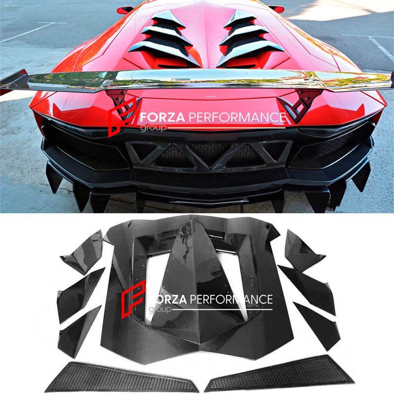 CARBON HOOD BONNET for LAMBORGHINI AVENTADOR LP700 LP720 2011 - 2016