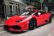 CARBON BODY KIT for LAMBORGHINI HURACAN LP610-4 2014 - 2016

Set includes:&nbsp;

Front Lip
Front Canards
Front Fender&nbsp;Vents
Side Vents
Side Skirts
Rear Diffuser
GT Wing Spoiler

Material: Carbon&nbsp;

Note: Professional installation is required.

Why “Contact Us for Pricing”?

We don’t display fixed prices because our goal is to offer you the most competitive deal possible. Product costs often decrease over time, and by requesting a quote, you’ll receive our most up-to-date price on market.

SECURED 