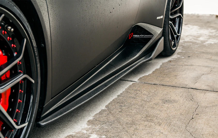 CARBON SIDE SKIRTS for LAMBORGHINI HURACAN LP610-4 LP580-2 COUPE 2014 - 2019

Set includes:

Side Skirts

Material: Carbon

NOTE: Professional installation is required.

Why “Contact Us for Pricing”?

We don’t display fixed prices because our goal is to offer you the most competitive deal possible. Product costs often decrease over time, and by requesting a quote, you’ll receive our most up-to-date price on market.

SECURED PAYMENT METHODS&nbsp;
PayPal (+4.4% fee)
Visa / Mastercard / American Express (throu