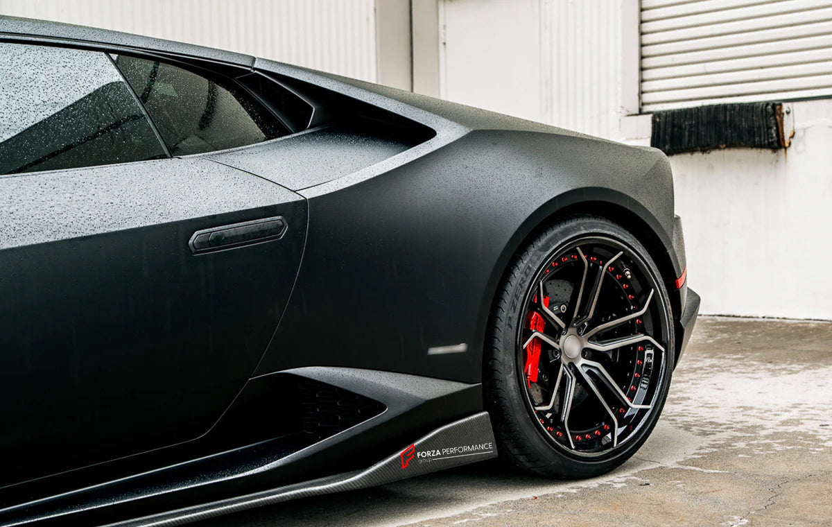 CARBON SIDE SKIRTS for LAMBORGHINI HURACAN LP610-4 LP580-2 COUPE 2014 - 2019

Set includes:

Side Skirts

Material: Carbon

NOTE: Professional installation is required.

Why “Contact Us for Pricing”?

We don’t display fixed prices because our goal is to offer you the most competitive deal possible. Product costs often decrease over time, and by requesting a quote, you’ll receive our most up-to-date price on market.

SECURED PAYMENT METHODS&nbsp;
PayPal (+4.4% fee)
Visa / Mastercard / American Express (throu