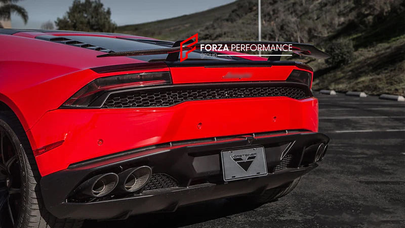 CARBON REAR SPOILER WING for LAMBORGHINI HURACAN LP610-4 LP580-2 2014 - 2019

Set includes:

Rear Wing Spoiler

Material: Carbon

Note: Professional installation is required.

Why “Contact Us for Pricing”?

We don’t display fixed prices because our goal is to offer you the most competitive deal possible. Product costs often decrease over time, and by requesting a quote, you’ll receive our most up-to-date price on market.

SECURED PAYMENT METHODS&nbsp;
PayPal (+4.4% fee)
Visa / Mastercard / American Express 