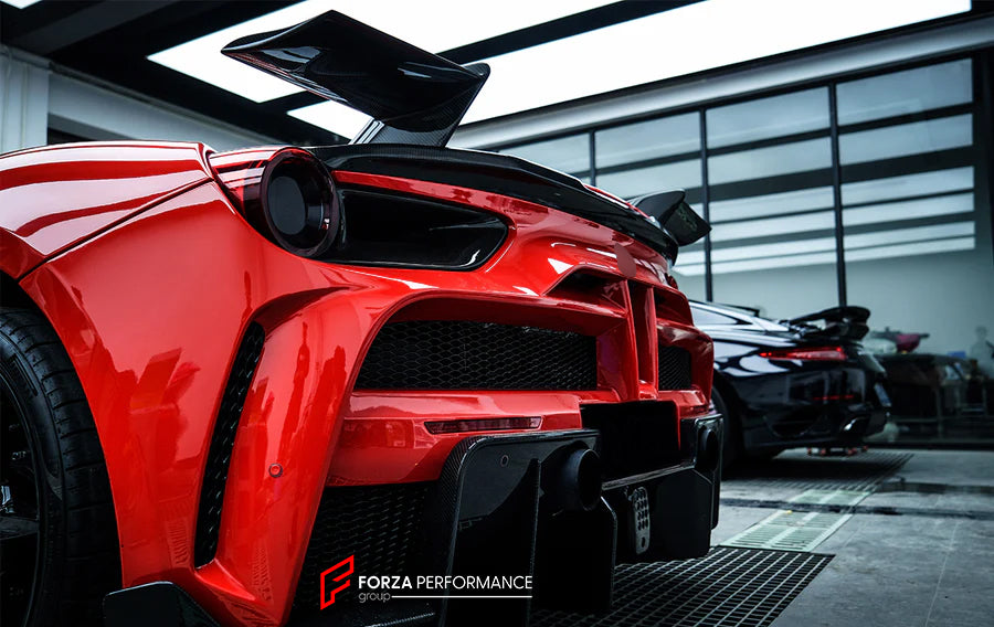 CARBON REAR BUMPER DIFFUSER for FERRARI F488 SPIDER F8 2015 - 2019

Set includes:&nbsp;

&nbsp;Rear Bumper Diffuser

Material: Carbon&nbsp;

Note: Professional installation is required.

Why “Contact Us for Pricing”?

We don’t display fixed prices because our goal is to offer you the most competitive deal possible. Product costs often decrease over time, and by requesting a quote, you’ll receive our most up-to-date price on market.

SECURED PAYMENT METHODS&nbsp;
PayPal (+4.4% fee)
Visa / Mastercard / Americ