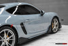 CARBON FIBER BODY KIT for PORSCHE 718 982 CAYMAN BOXSTER 2016

Set includes:

Front Lip
Front Bumper
Hood/Bonnet
Side Air Vents
Side Skirts

Rear Spoiler
Rear Diffuser

Material: Carbon Fiber

Note: Professional installation is required

CONTACT US FOR PRICING

Payment ►
Visa
Mastercard
PayPal with a credit card (add 4.4% at checkout)
Payoneer
Cryptocurrency
Shipment ►
By express DHL/UPS/TNT/FedEx
To the local international airport
Special line by air
Special line by the sea
To Europe and the UK by train

P