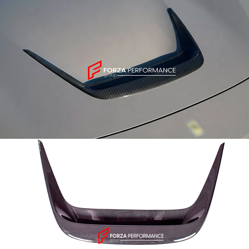 CARBON HOOD VENT COVER for FERRARI F8 TRIBUTO SPIDER 2019 - 2023