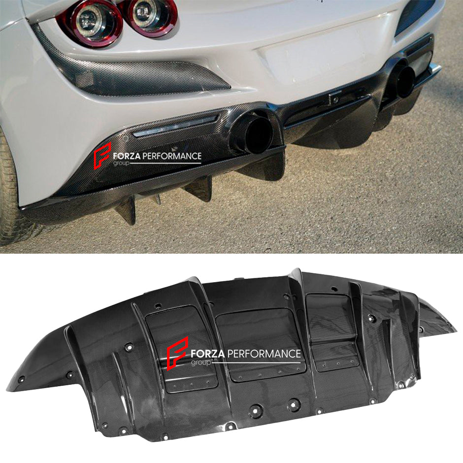 CARBON REAR DIFFUSER for FERRARI F8 TRIBUTO SPIDER 2019 - 2023

Set includes: 

Rear Diffuser

Material: Carbon 

Note: Professional installation is required.

Why “Contact Us for Pricing”?

We don’t display fixed prices because our goal is to offer you the most competitive deal possible. Product costs often decrease over time, and by requesting a quote, you’ll receive our most up-to-date price on market.

SECURED PAYMENT METHODS&nbsp;
PayPal (+4.4% fee)
Visa / Mastercard / American Express (throu
