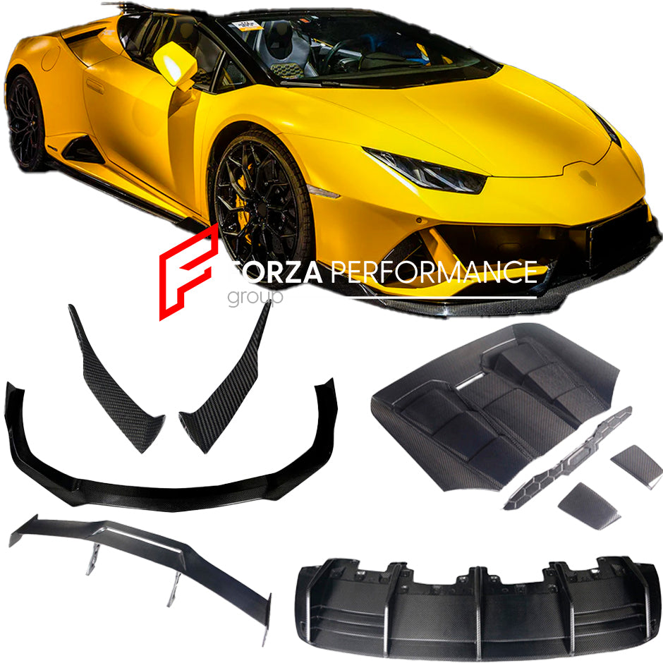 AUTHENTIC DARWINPRO CARBON WIDE BODY KIT for LAMBORGHINI HURACAN EVO 2019 - 2023