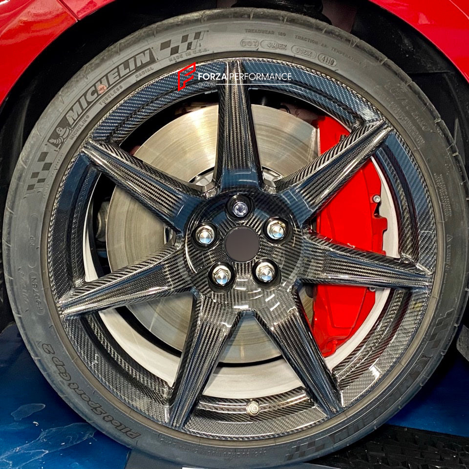 CARBON FORGED WHEELS RIMS for FORD MUSTANG SHELBY GT500