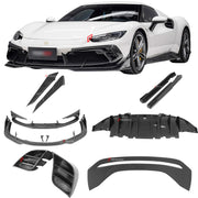 IMP PERFORMANCE CARBON WIDE BODY KIT for FERRARI 296 TYPE F171 2022 - 2025

Set includes:

Front Lip

Side Skirts
Rear Diffuser
Trunk Spoiler
Rear Quarter Panel Side&nbsp;Scoops
Rear Bumper Trim

Material: Carbon

NOTE: Professional installation is required


Why “Contact Us for Pricing”?

We don’t display fixed prices because our goal is to offer you the most competitive deal possible. Product costs often decrease over time, and by requesting a quote, you’ll receive our most up-to-date price on market.

SE