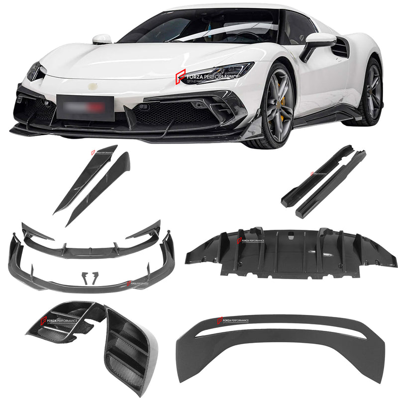 IMP PERFORMANCE CARBON BODY KIT for FERRARI 296 GTS GTB F171 2022 - 2025