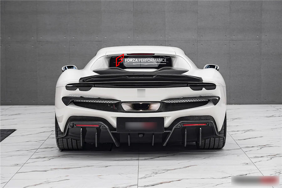 IMP PERFORMANCE CARBON WIDE BODY KIT for FERRARI 296 TYPE F171 2022 - 2025

Set includes:

Front Lip

Side Skirts
Rear Diffuser
Trunk Spoiler
Rear Quarter Panel Side&nbsp;Scoops
Rear Bumper Trim

Material: Carbon

NOTE: Professional installation is required


Why “Contact Us for Pricing”?

We don’t display fixed prices because our goal is to offer you the most competitive deal possible. Product costs often decrease over time, and by requesting a quote, you’ll receive our most up-to-date price on market.

SE