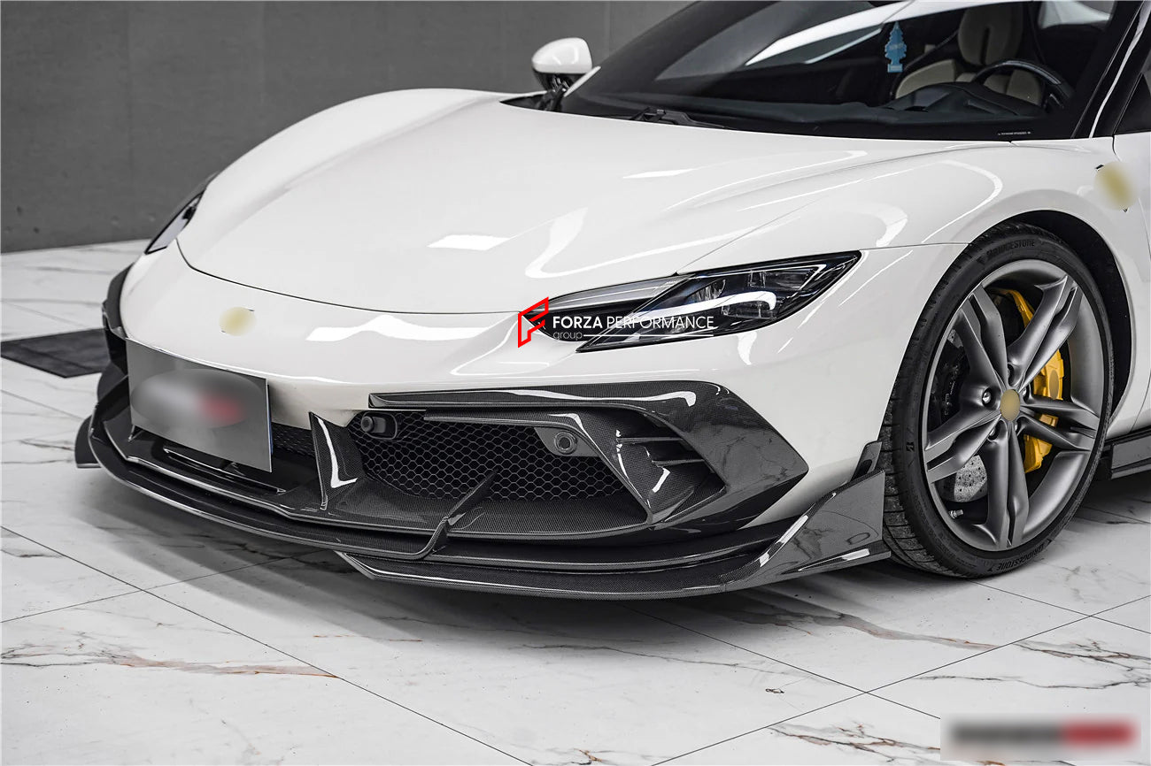 IMP PERFORMANCE CARBON WIDE BODY KIT for FERRARI 296 TYPE F171 2022 - 2025

Set includes:

Front Lip

Side Skirts
Rear Diffuser
Trunk Spoiler
Rear Quarter Panel Side&nbsp;Scoops
Rear Bumper Trim

Material: Carbon

NOTE: Professional installation is required


Why “Contact Us for Pricing”?

We don’t display fixed prices because our goal is to offer you the most competitive deal possible. Product costs often decrease over time, and by requesting a quote, you’ll receive our most up-to-date price on market.

SE