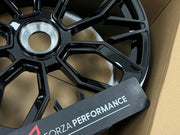 FORGED WHEELS RIMS FOR FERRARI 296 GT MODIFICATA 2026 Forza Performance custom fit buy Black Mesh Multi-Spoke style design wheels