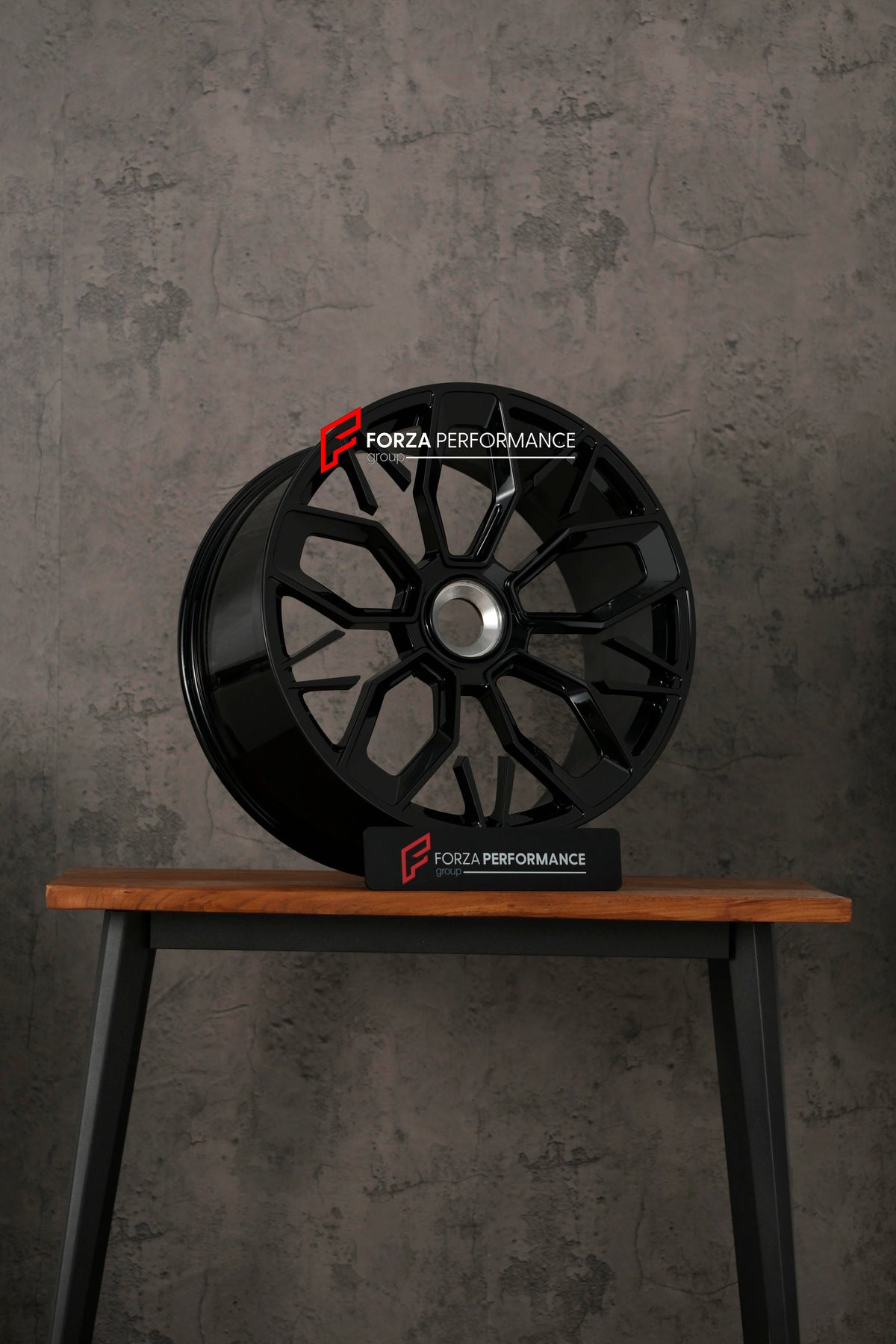 FORGED WHEELS RIMS FOR FERRARI 296 GT MODIFICATA 2026 Forza Performance custom fit buy Black Mesh Multi-Spoke style design wheels