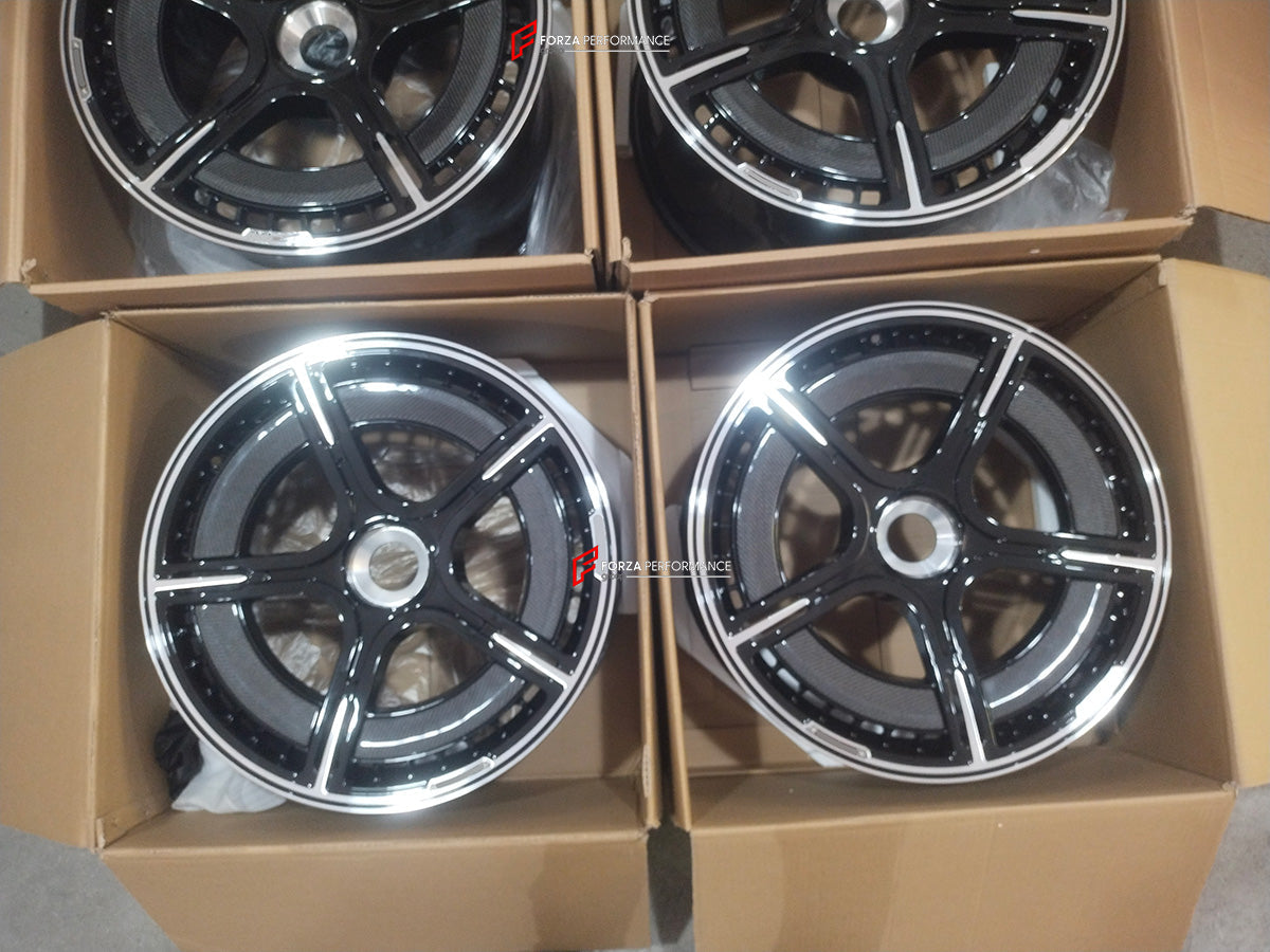 FORGED WHEELS RIMS FOR AUDI R10 2027 Forza Performance custom fit buy OEM Koenigsegg CCGT1 Carbon style design wheels
